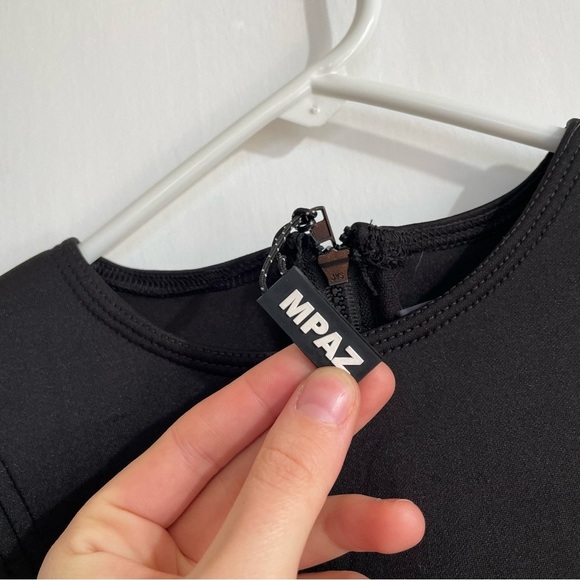 NWT MPAZ STUDIO Submerged Capsule 2022 Collection Mini Dress Black Size XS - Picture 6 of 11